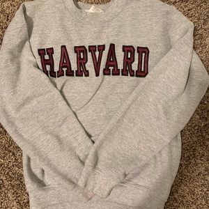 harvard sweatshirt
